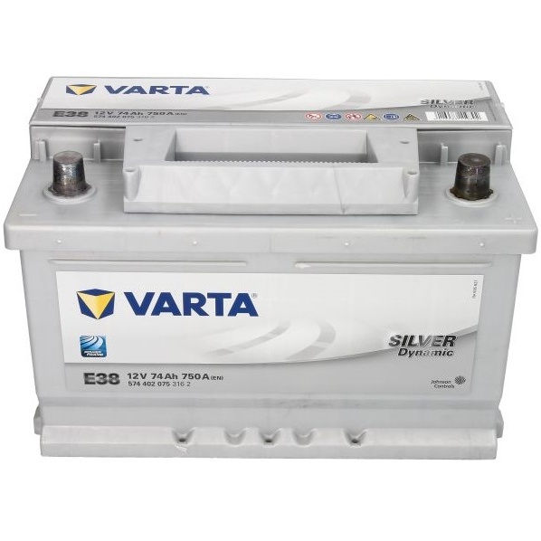 Baterie Varta Silver Dynamic E38 74Ah 750A 12V 5744020753162